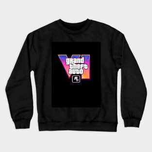 GTA 6 Grand Theft Auto 6 official trailer Crewneck Sweatshirt